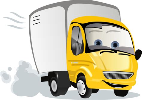 Cartoon Moving Truck