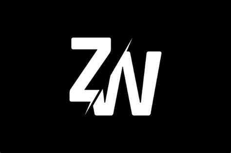Monogram Zw Logo Design Graphic By Greenlines Studios · Creative Fabrica