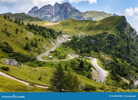 Winding Mountain Road Stock Photo Image Of Scenic Breathtaking 31894780