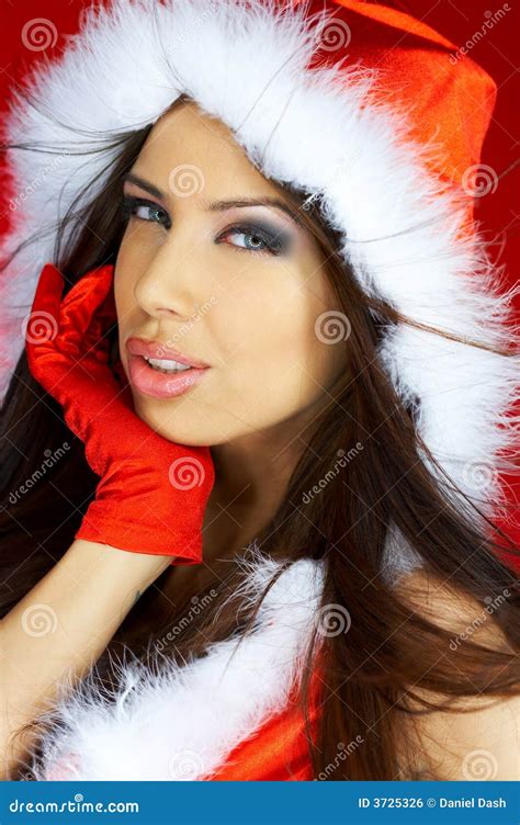 Santas Woman Stock Photo Image Of Makeup Beauty Attractive
