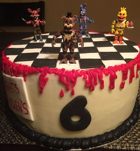 How To Make A Five Nights At Freddy S Birthday Cake