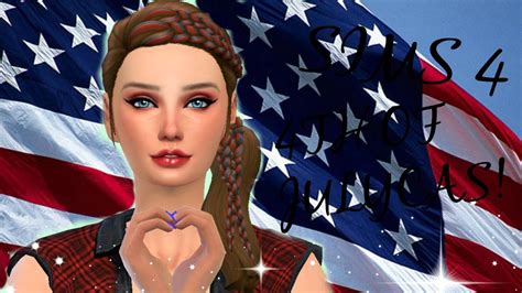 Sims 4 Fourth Of July Cas Youtube
