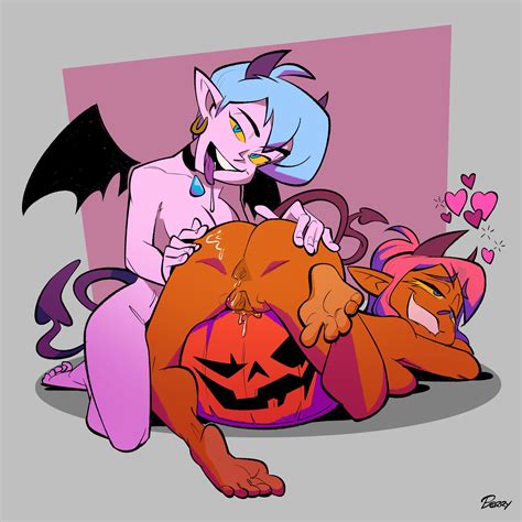 Rule 34 Berryvapor Blue Hair Breasts Cocoa Berryvapor Duo Feet Female Halloween Lacey