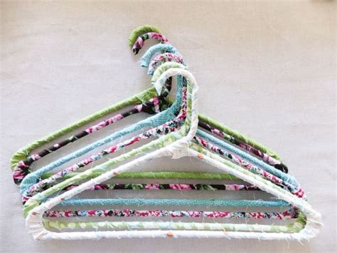 Diy Floral Fabric Hangers Fabric Hanger Fabric Covered