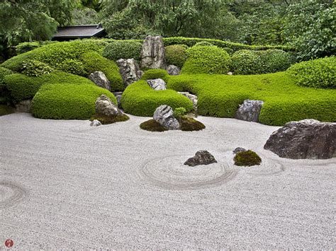 From The Garden Of Zen The Karesansui Garden Of Meigetsu In