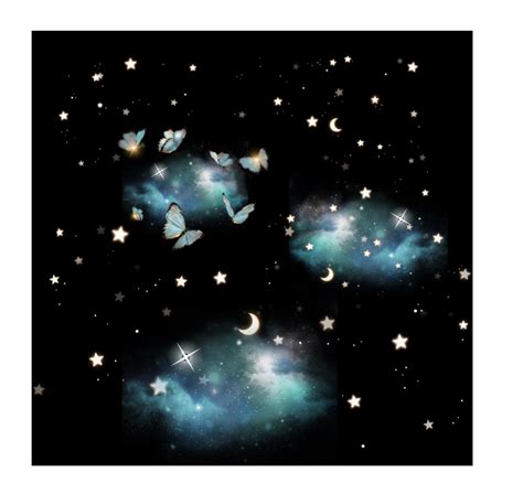 Sky Stars Moon Clouds Cloud Freetoedit Sticker By Sona75