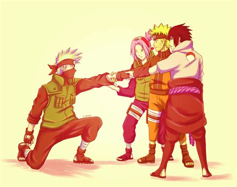 Team 7 With Images Anime Naruto Naruto Sasuke Sakura Naruto