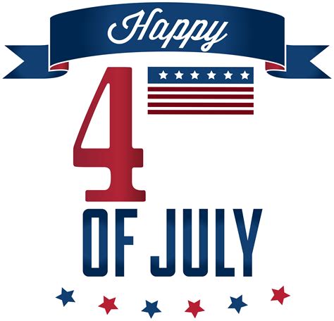 Transparent Background Happy 4th Of July Clipart Beyond Reach Film