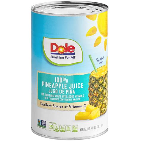 Dole Pineapple Juice 46 Fl Oz