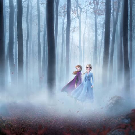Frozen Wallpaper K Anna Elsa Enchanted Forest K