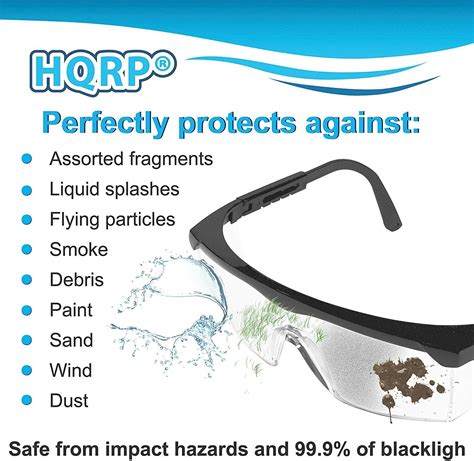 Hqrp Goggle Glasses Lab Safety Uv Protective Eye Curing Light Whitening Ebay
