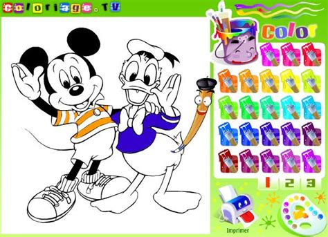 Colorea online con un juego para colorear de dibujos de dibujos de los usuarios y podrás compartir y crear tu propia galería de dibujos online. Dibujos Para Colorear Online Disney - Dibujos Para Pintar