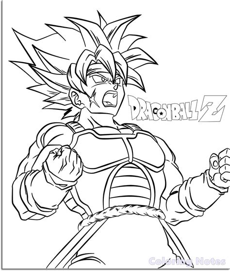 11 Free Dragon Ball Z Coloring Pages Printable For Kids Coloring