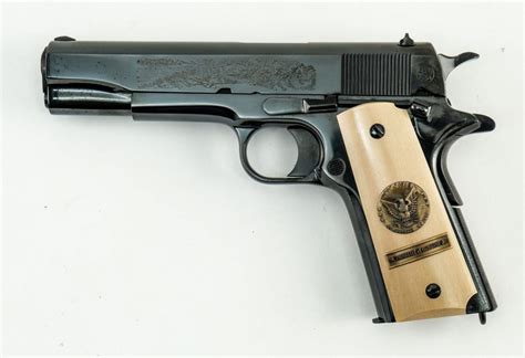 Colt Wwi Commemorative 1911 Pistol 4832 M2 Online Gun Auction