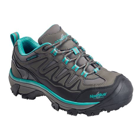 Nautilus Womens Nautilus Waterproof Comfy Athletic Steel Toe Shoe