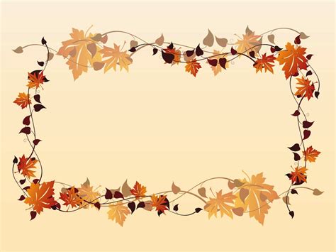 Fall Frame Vector Art And Graphics