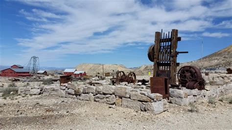 Tonopah Historic Mining Park In Nevada Looks Frozen In Time