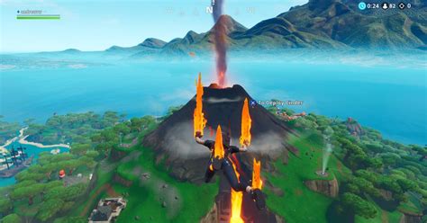 Fortnites Volcano Is Starting To Erupt The Verge