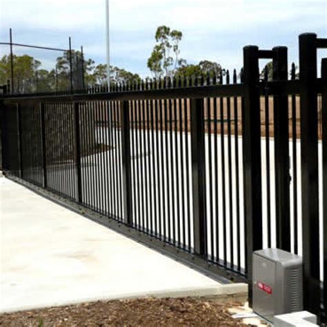 Gate handles are used for locking gates. Electric Gates - Newport Beach Fence Company