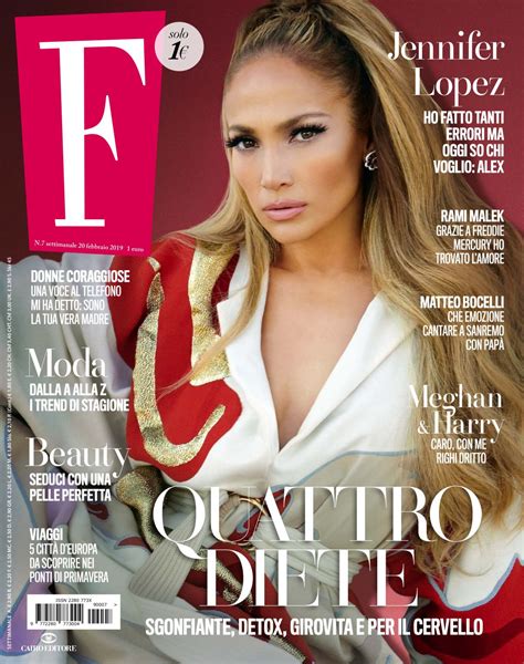 Jennifer Lopez In F Magazine February 2019 Hawtcelebs