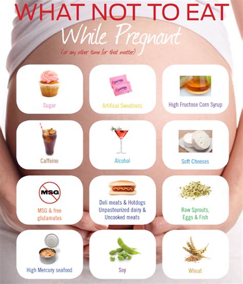 Aside from general healthy eating advice there are some specific foods that should be avoided due to the risk of food poisoning or harm to the developing baby 5 food items you should eat when you are pregnant: What NOT To Eat While Pregnant