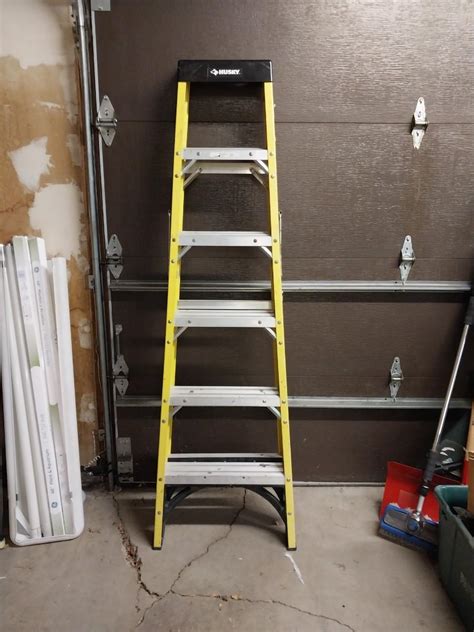 Husky Fiberglass 6 Foot Ladder