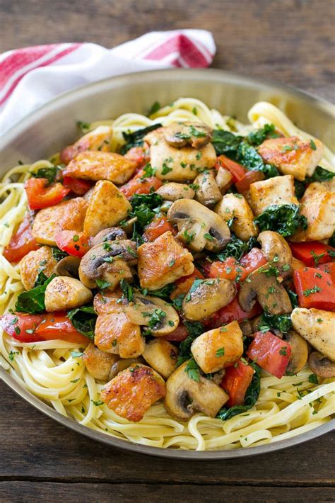 Tossed in a creamy dairy free sauce with tons of vegetables, this healthy take on the classic delivers big bold how to roast spaghetti squash. Tuscan Chicken Pasta - Dinner at the Zoo