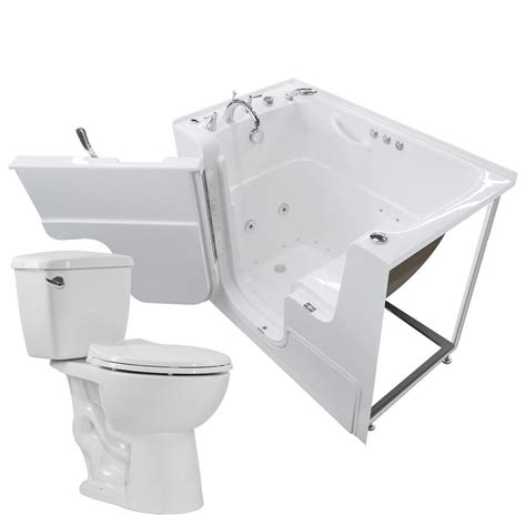 Easily convert your bathtub to a shower. Universal Tubs Wheelchair Accessible 53 in. Walk-In ...
