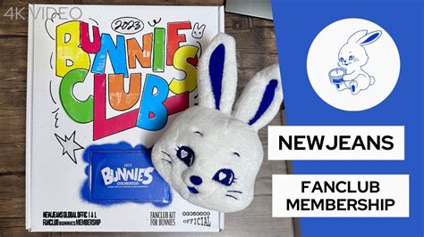 Newjeans 2023 Bunnies Club Membership Kit Tokki Edition Unboxing