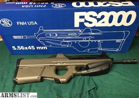 Armslist For Sale Fn Fs2000 Rifle Green