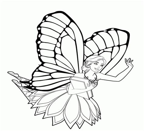 Fairy Outline Drawing Free Download On Clipartmag