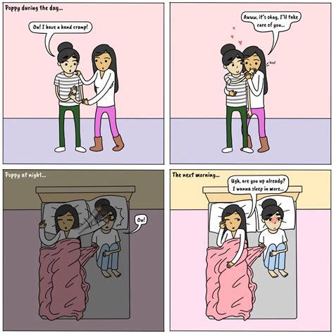 Episode 63 Like Night And Day Lesbian Relationship Relationship Comics Couple Comic