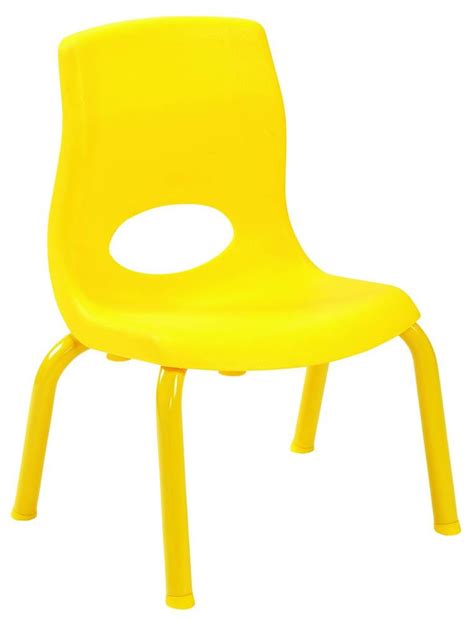 Angeles 8 In Kids Chair In Yellow