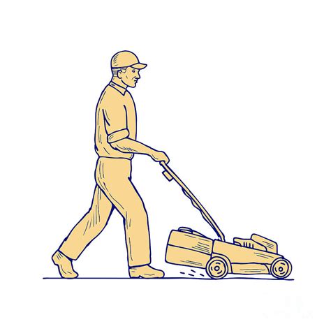 Lawnmower Drawing At Getdrawings Free Download