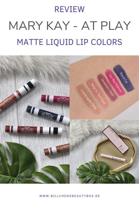 So happy to know that mary kay has launched new makeup again! Review Mary Kay - At Play Matte Liquid Lip Colors | Mary ...