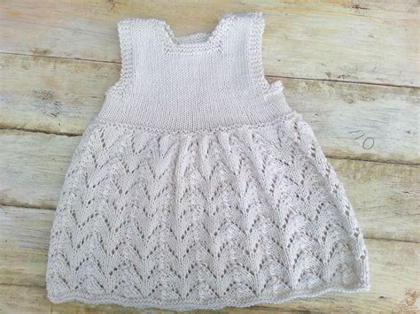 Knitting Pattern Baby Lace Dress Modern Baby Lace Dress