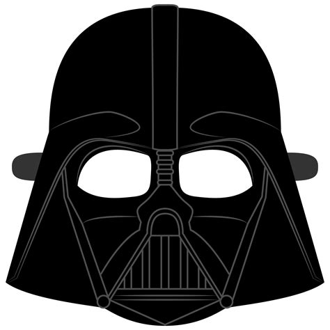 Free Printable Darth Vader Mask