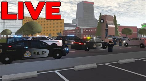 🔴roblox City Of Vancouver Live Patrolling And More Youtube