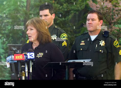 Placer County Sheriff Public Information Officer Dena Erwin Left