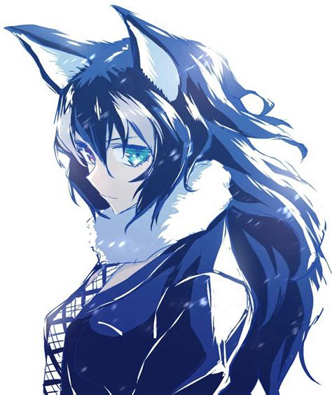 Werewolf Anime Wolf Girl With White Hair And Blue Eyes Hair Trends 2020 Hairstyles And Hair