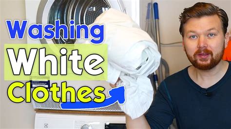 How To Wash White Clothes Step By Step Youtube