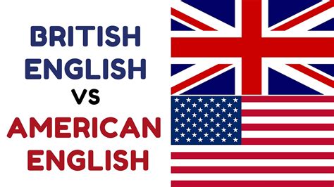 Differences Between American English And British English Lesson 1