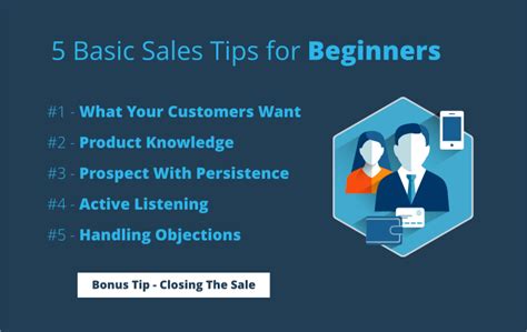 Here Are 5 Basic Sales Tips For Beginners That Form The Foundation For