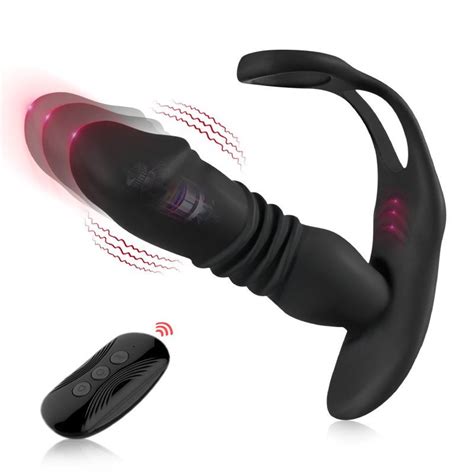 Saul Glans 3 Thrusting And 12 Vibrating Cock Rings Prostate Massager Rezsextoy