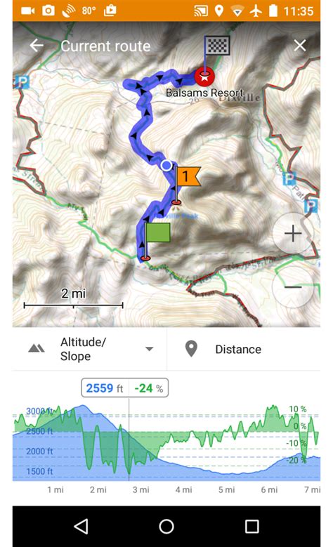 Osmand Trail Elevationslope Feature Backwoods Gps Trails