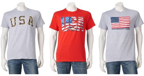 Kohls Mens Patriotic Shirts Only 283 Each Regularly 10