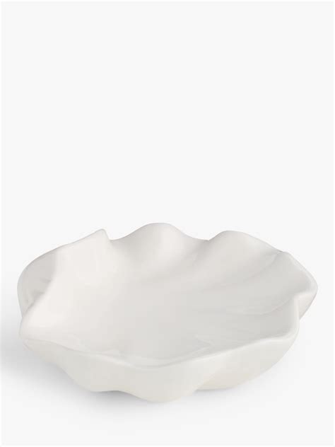 John Lewis Anyday Seashell Soap Dish White