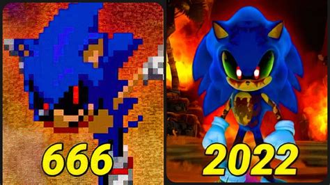 Evolution Of Sonicexe 666 2022 Youtube