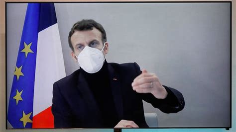 Covid 19 Emmanuel Macron Is Tired And Has Cough After Positive