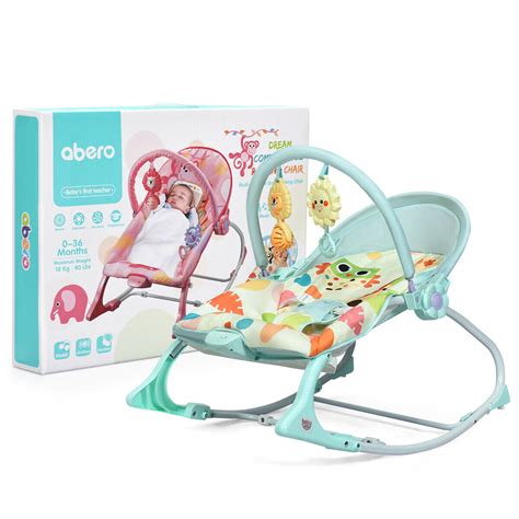 Gymax Adjustable Infant Rocker Bouncer Baby Rocking Chair Toddler W